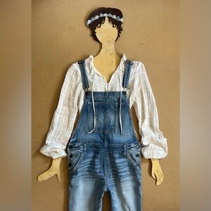 Veronica Beard Jamie Pintucked Peasant Ruffle Women's Top 10 $350